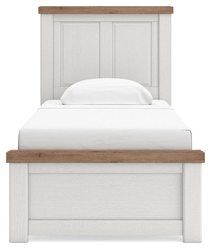 Savonport  Panel Bed, Dresser And Mirror