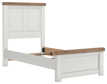 Savonport  Panel Bed, Dresser And Mirror