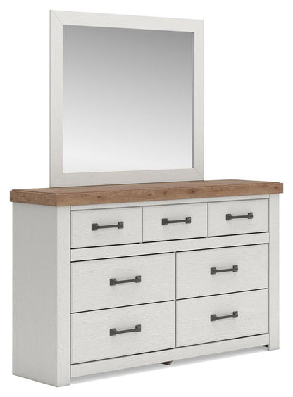 Savonport  Panel Storage Bed. Dresser, Mirror And Nightstand
