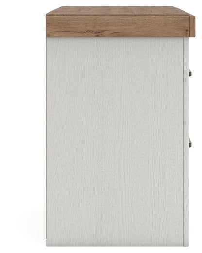 Savonport  Panel Storage Bed. Dresser, Mirror And Nightstand