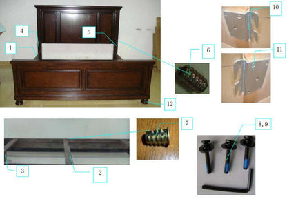 Porter California  Panel Bed