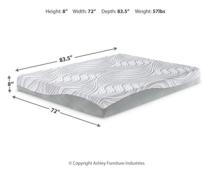 8 Inch Memory Foam California  Mattress