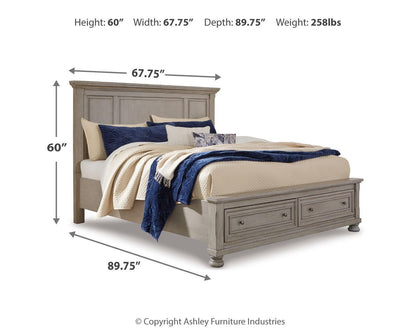 Lettner  Panel Storage Bed