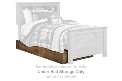 Trinell  Bookcase Bed With Storage