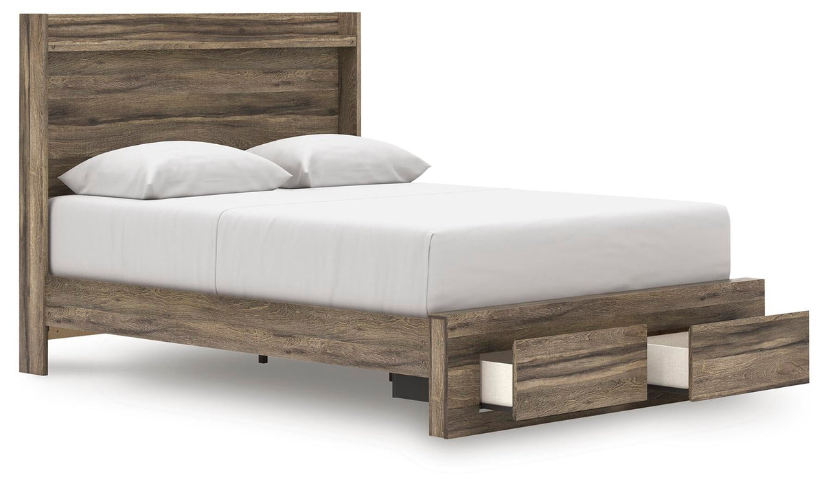 Elbrim  Panel Storage Bed