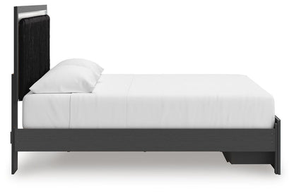 Zuraleus  Upholstered Panel Storage Bed