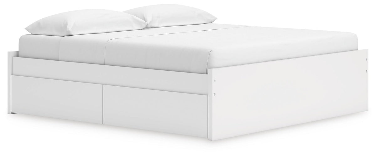 Onita  Platform Bed With 2 Side Storage