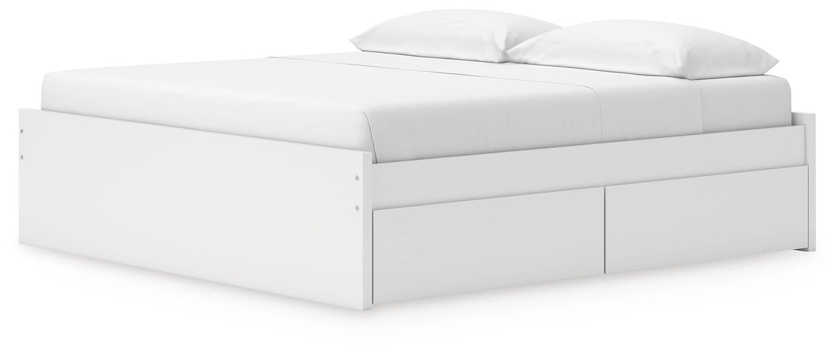 Onita  Platform Bed With 2 Side Storage