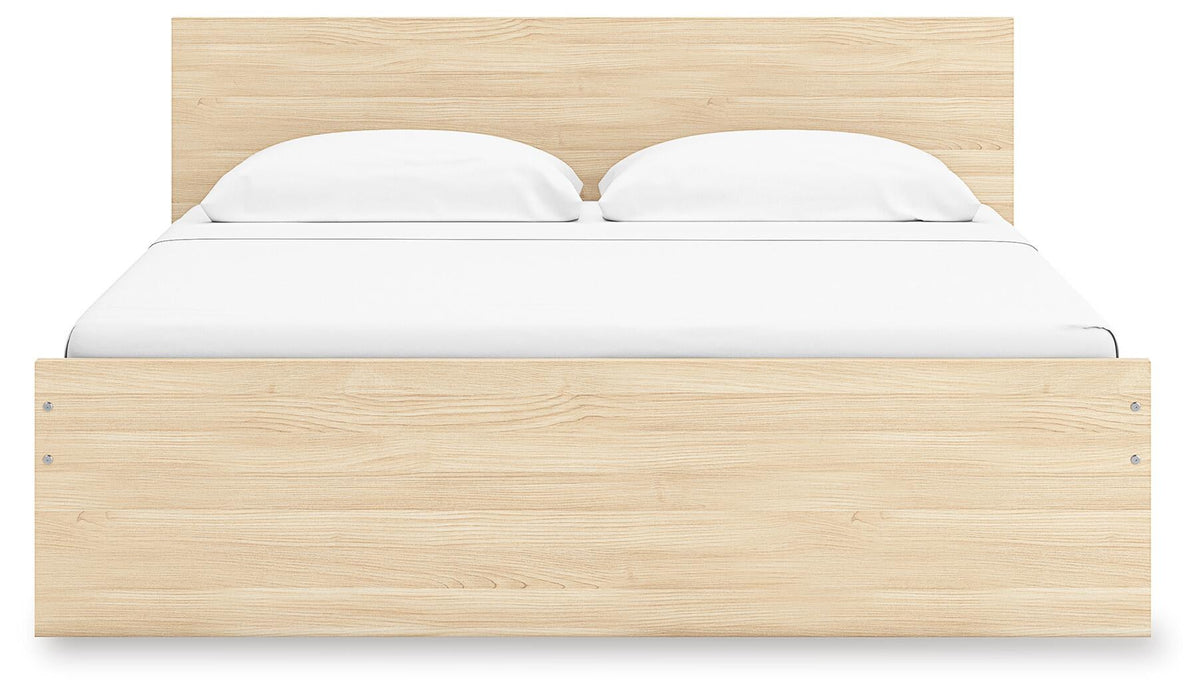 Onita  Panel Platform Bed With 1 Side Storage