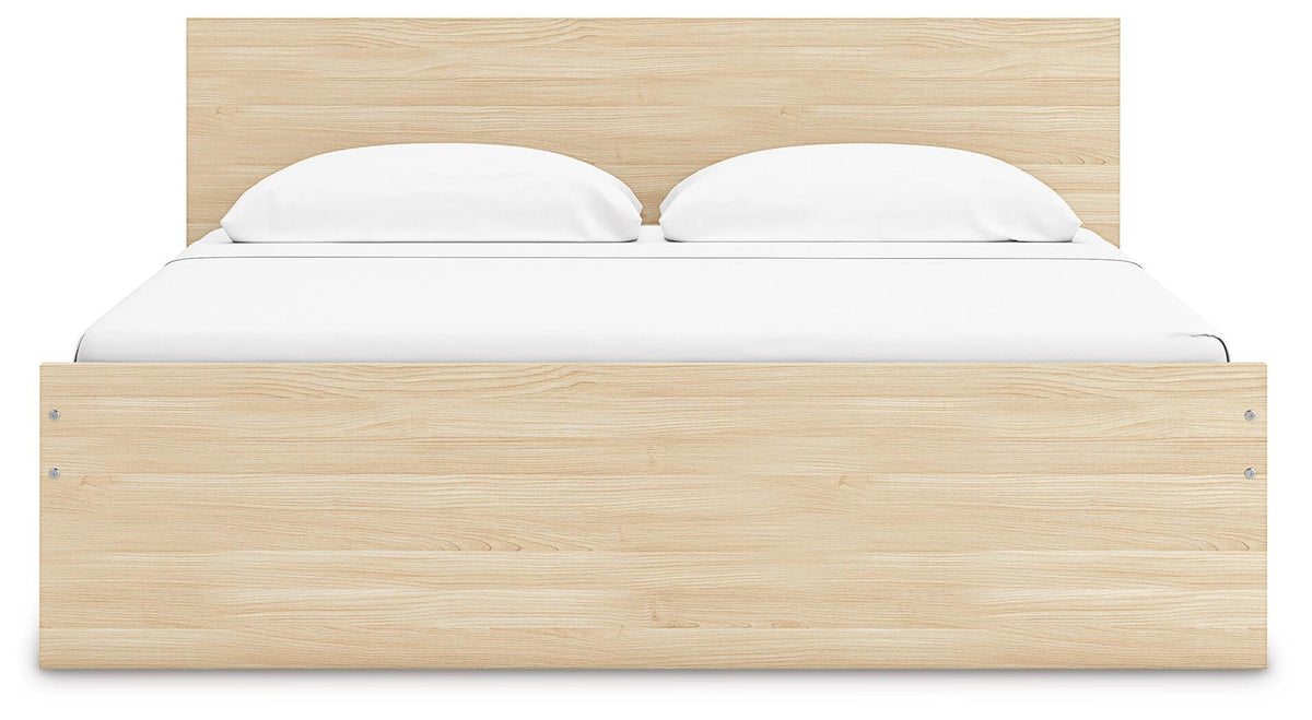Onita  Panel Platform Bed With 2 Side Storage