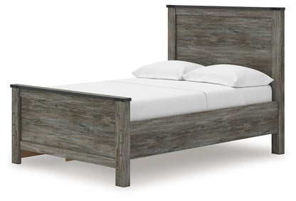 Frandern  Panel Bed With Storage