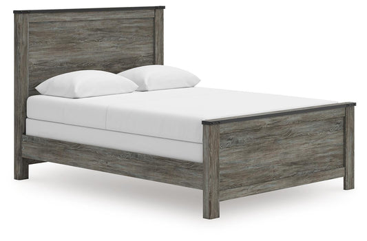 Frandern  Panel Bed