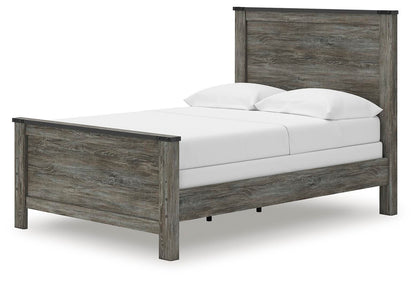 Frandern  Panel Bed