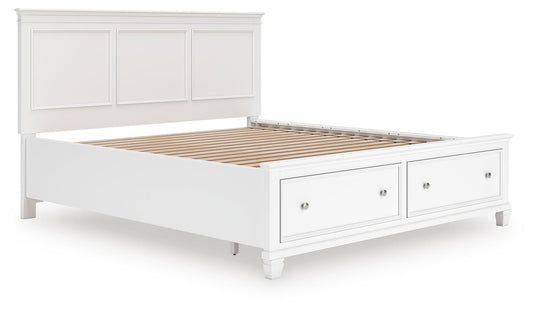Fortman California  Panel Storage Bed