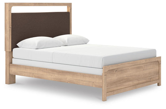 Kinlanni  Upholstered Panel Bed