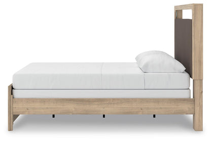 Kinlanni  Upholstered Panel Bed