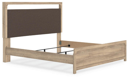 Kinlanni  Upholstered Panel Bed