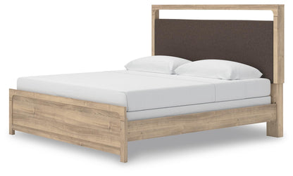 Kinlanni  Upholstered Panel Bed