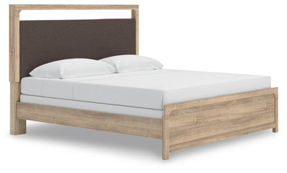 Kinlanni  Upholstered Panel Bed