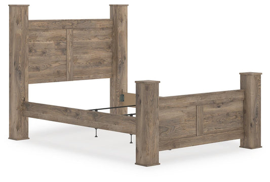 Rusticott  Poster Bed