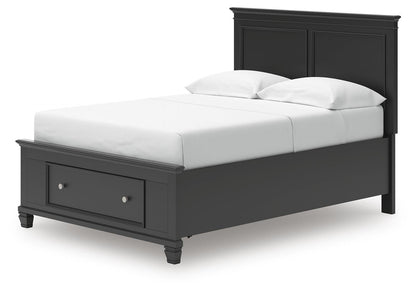 Lanolee  Panel Storage Bed