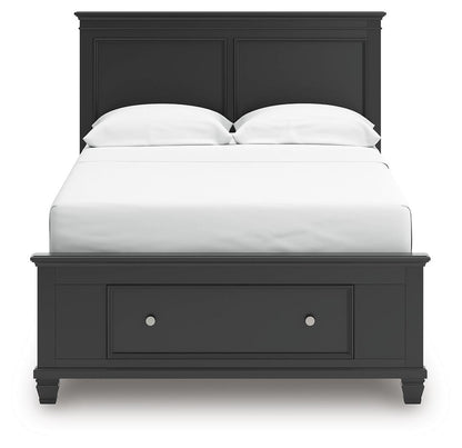 Lanolee  Panel Storage Bed