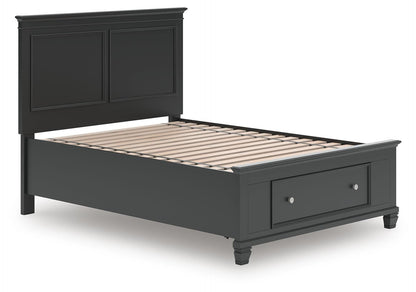 Lanolee  Panel Storage Bed