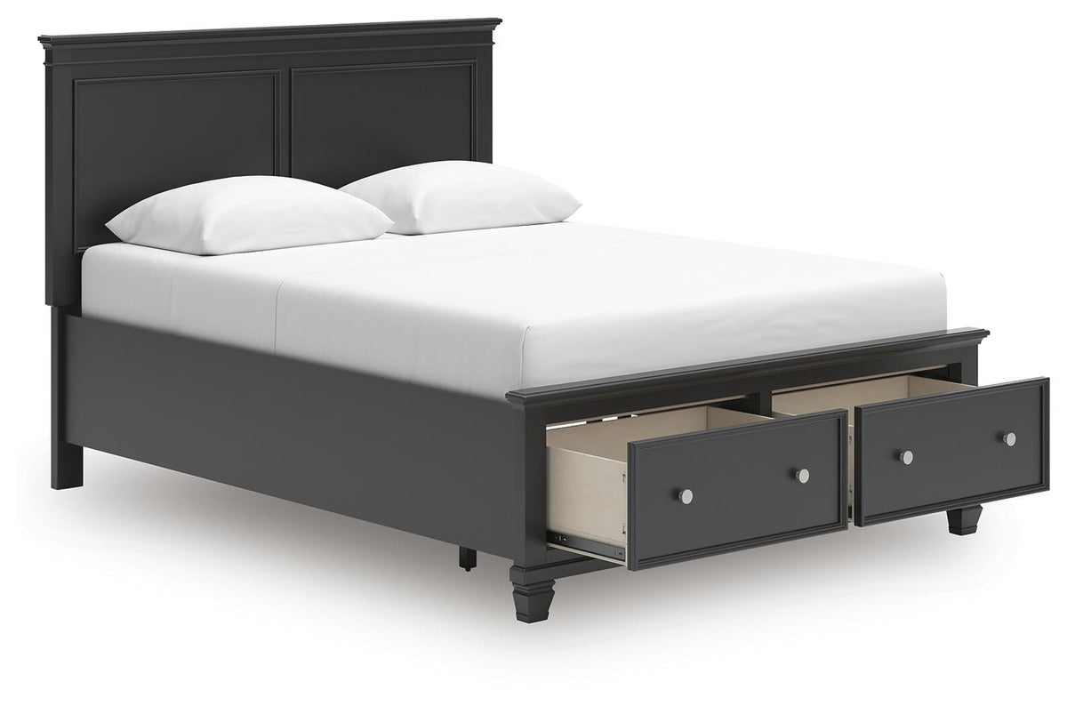 Lanolee  Panel Storage Bed