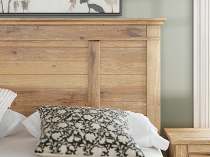 Makidern  Panel Storage Bed