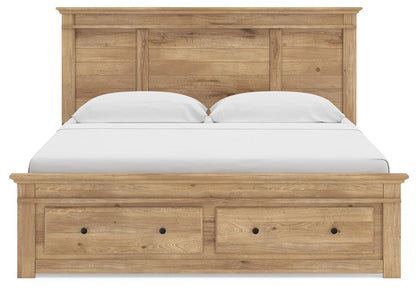 Makidern  Panel Storage Bed