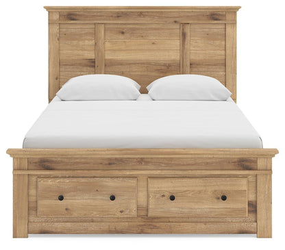 Makidern  Panel Storage Bed