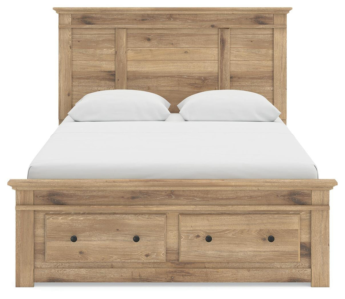 Makidern  Panel Storage Bed