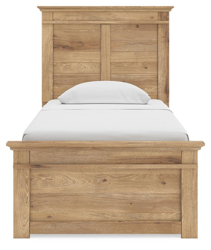 Makidern  Panel Storage Bed