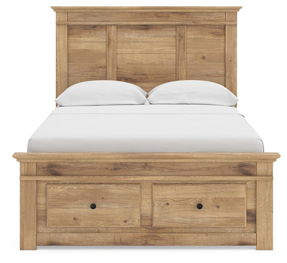 Makidern  Panel Storage Bed