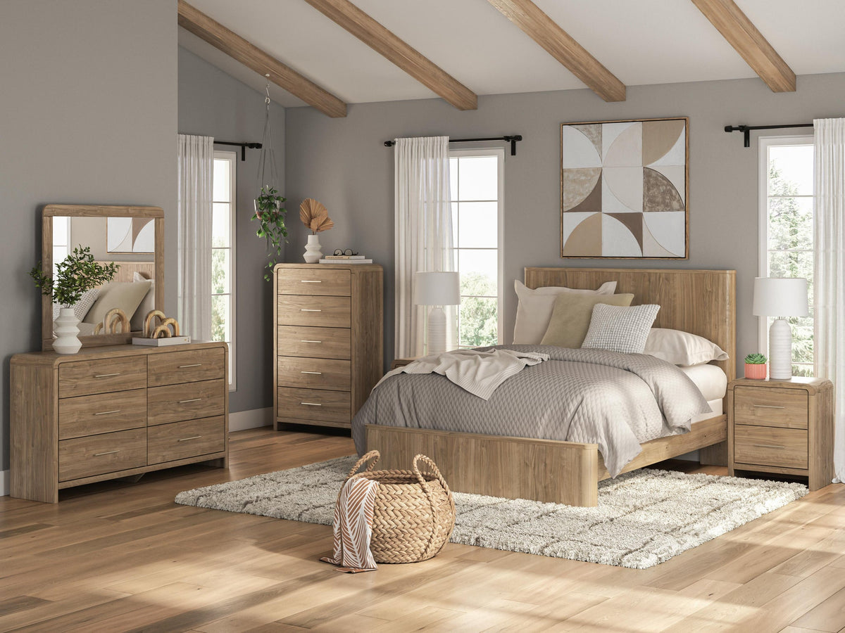 Gramburg  Panel Bed