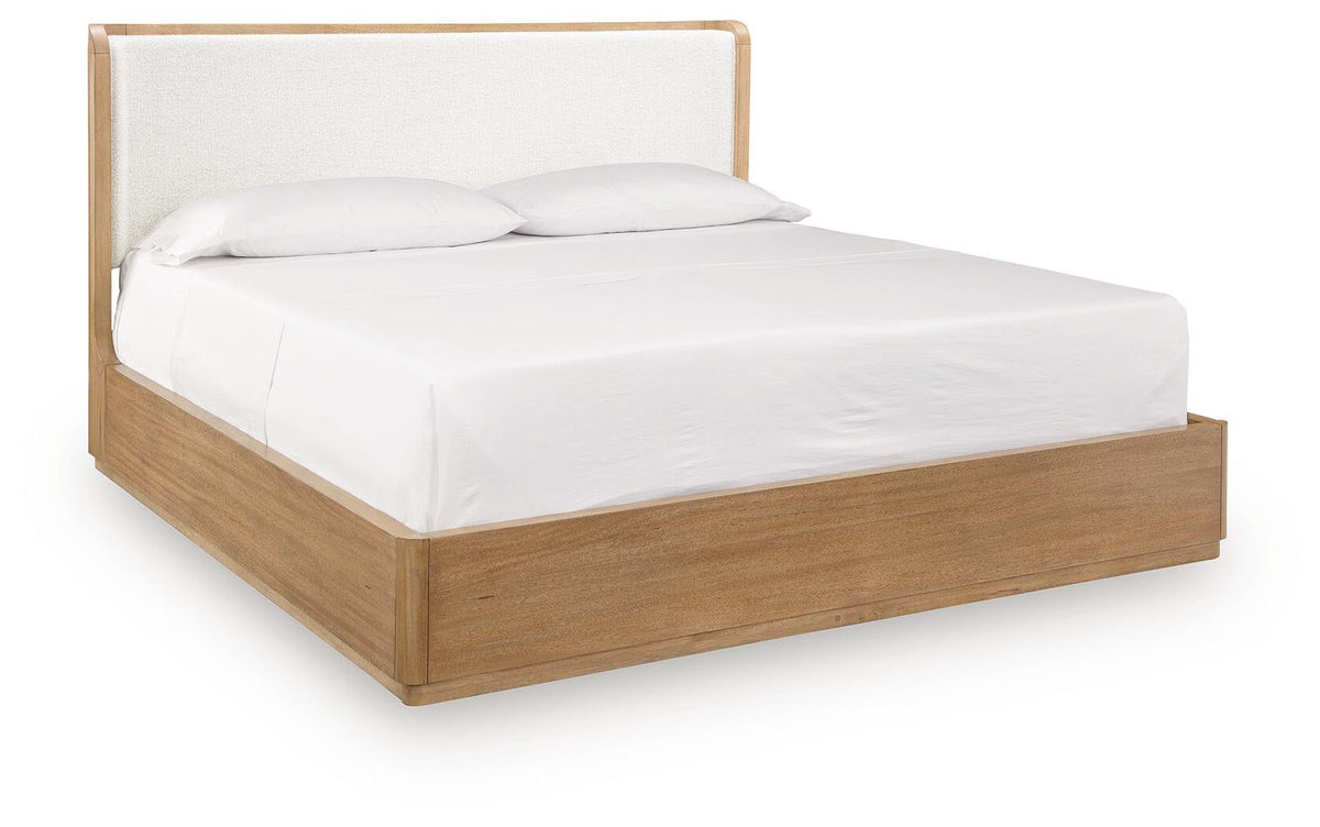 Pamaria California  Upholstered Panel Bed