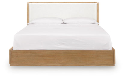 Pamaria California  Upholstered Panel Bed