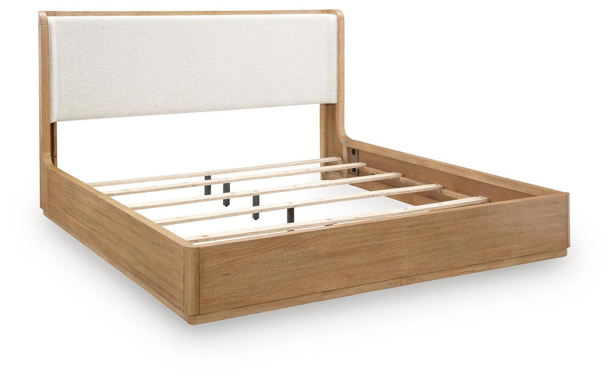 Pamaria California  Upholstered Panel Bed