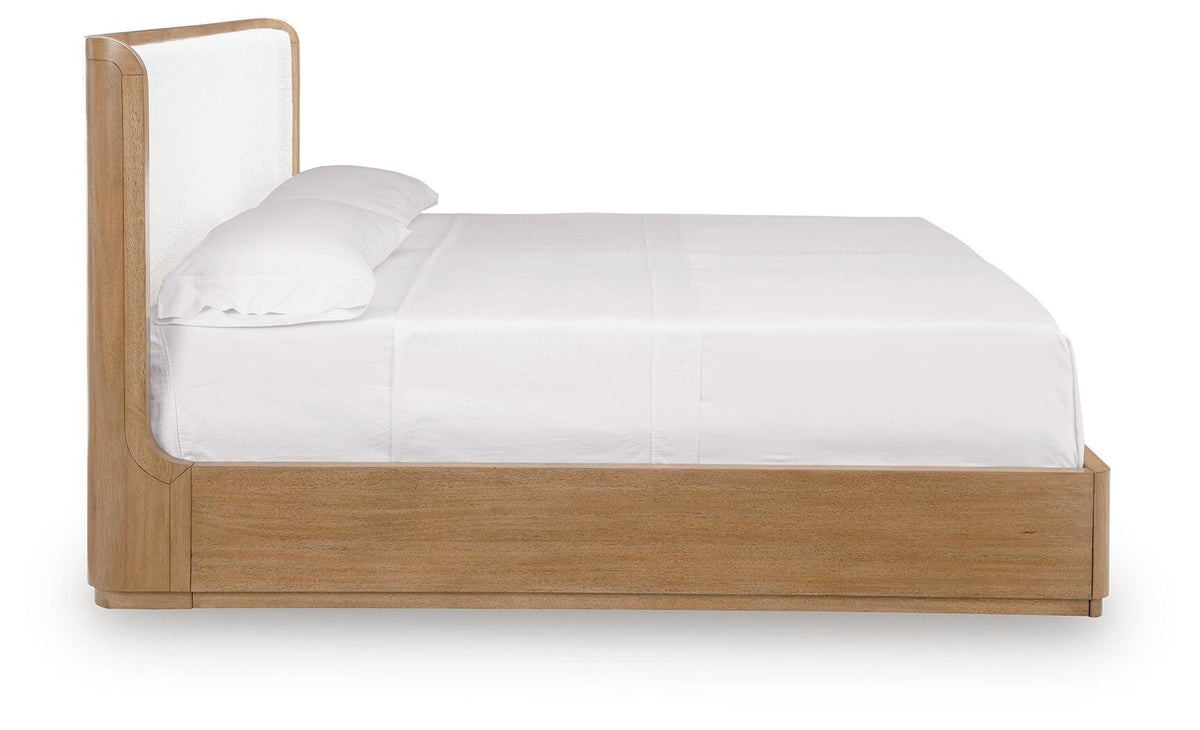 Pamaria California  Upholstered Panel Bed