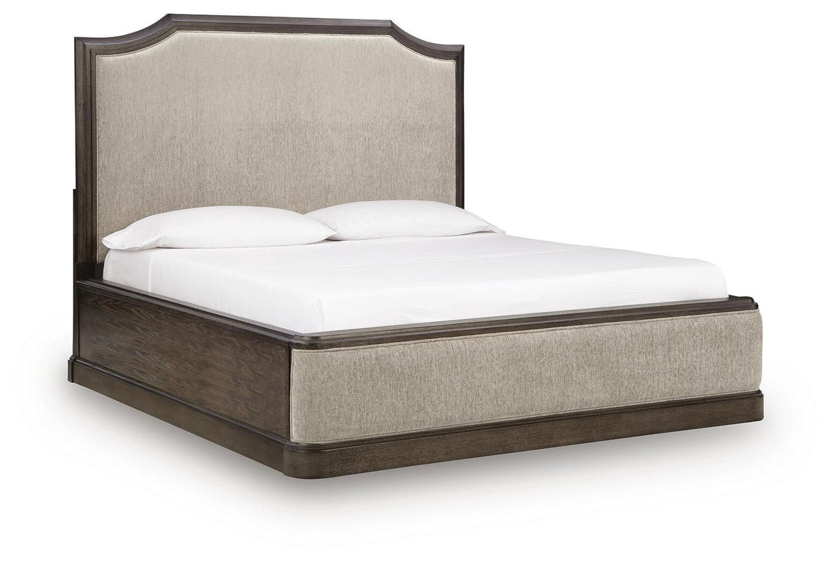 Wickenger California  Upholstered Panel Bed