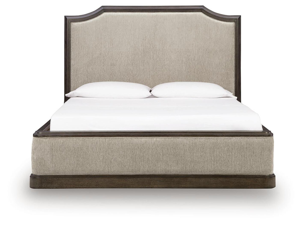 Wickenger California  Upholstered Panel Bed