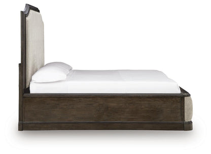 Wickenger California  Upholstered Panel Bed