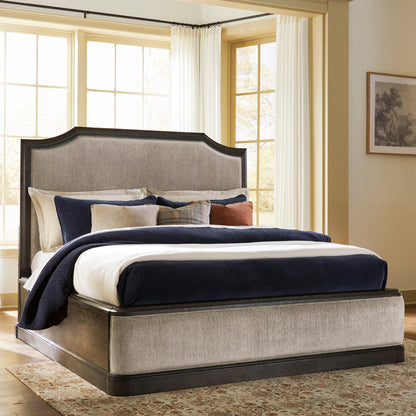 Wickenger California  Upholstered Panel Bed