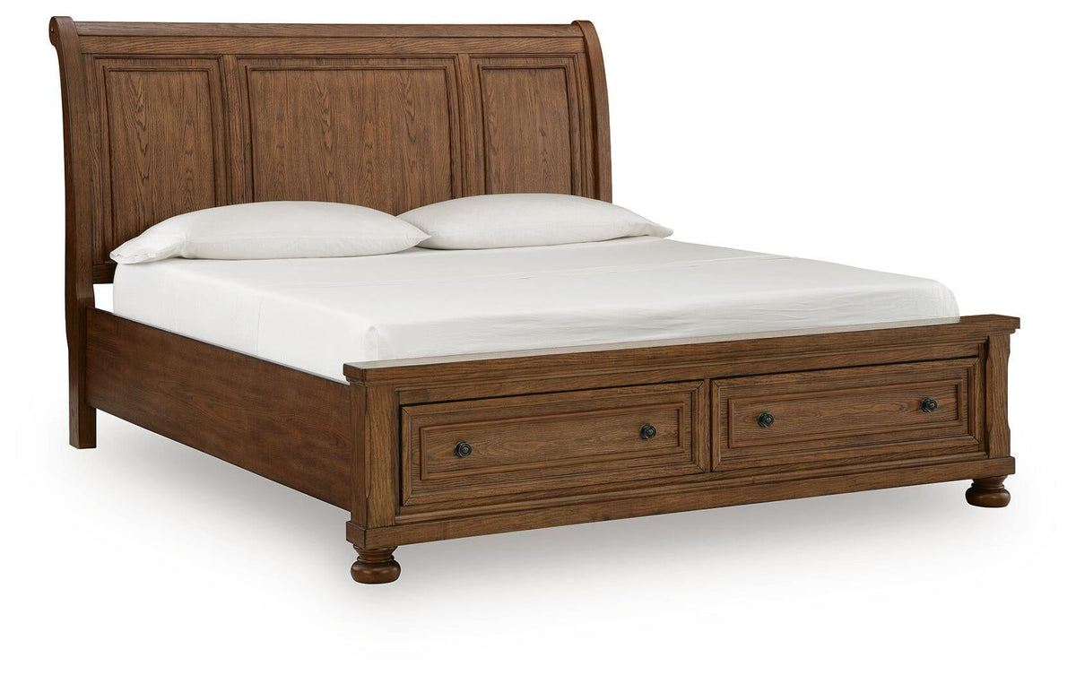 Zackaryn  Sleigh Storage Bed