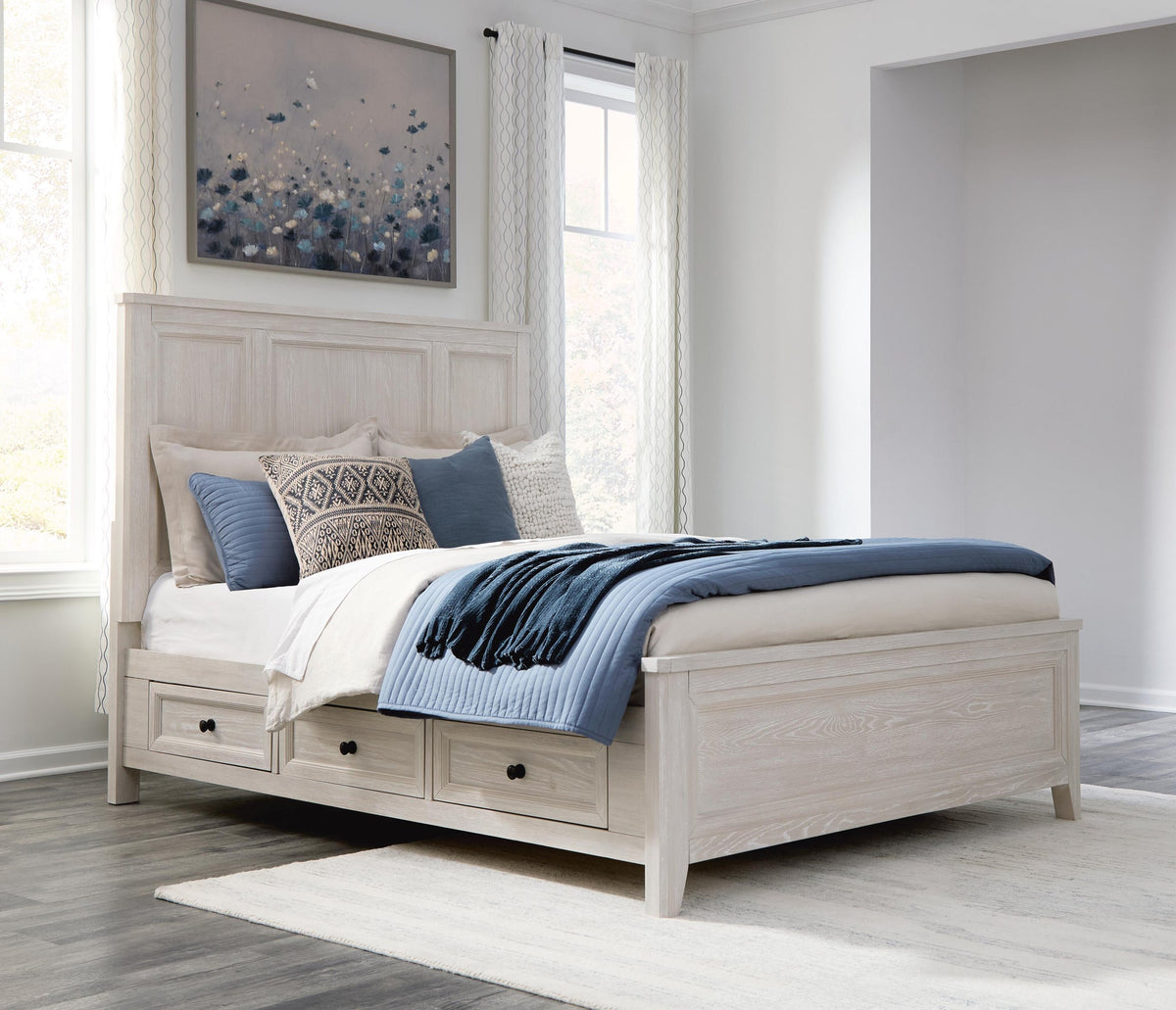 Darbonton  Panel Storage Bed