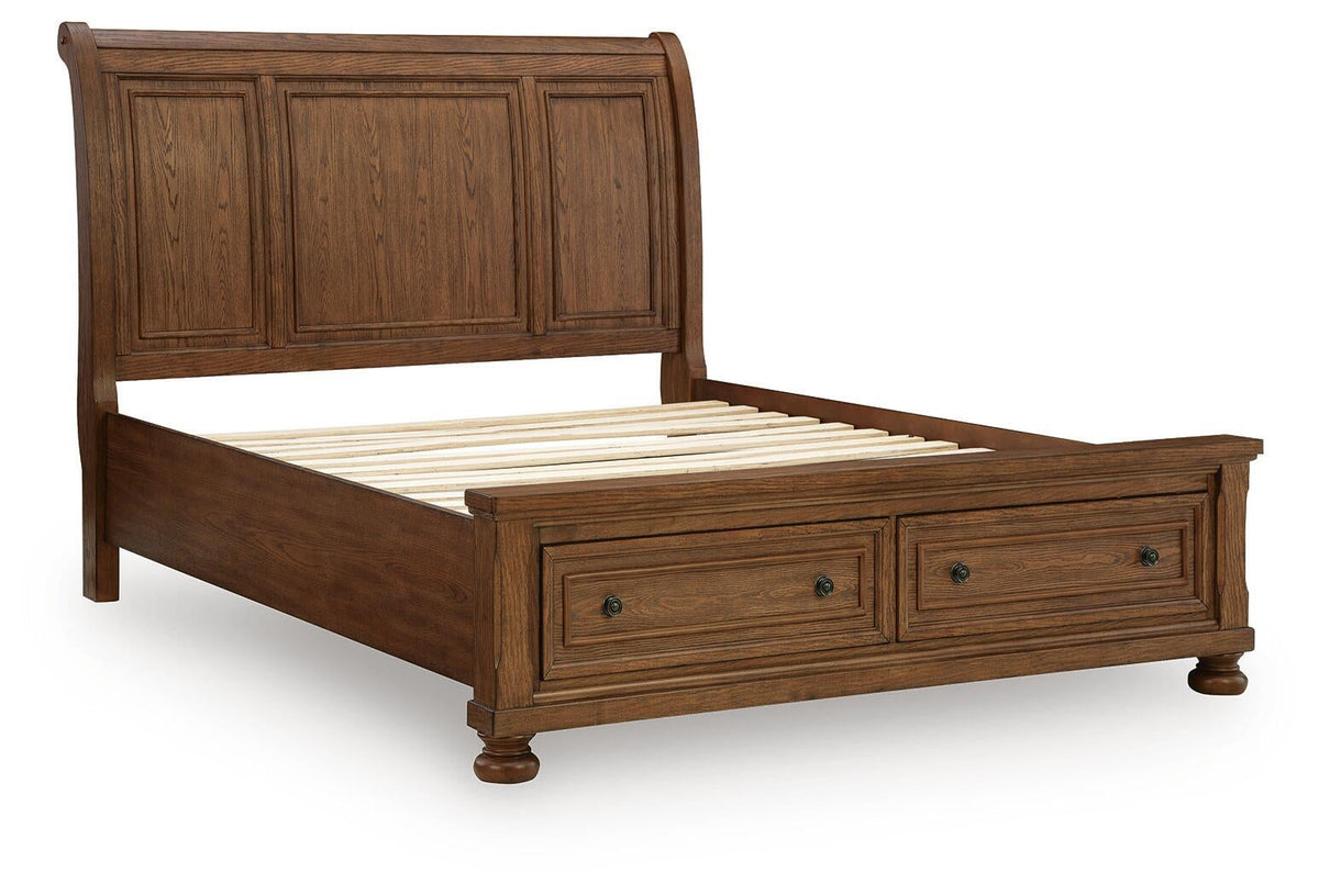 Zackaryn  Sleigh Storage Bed