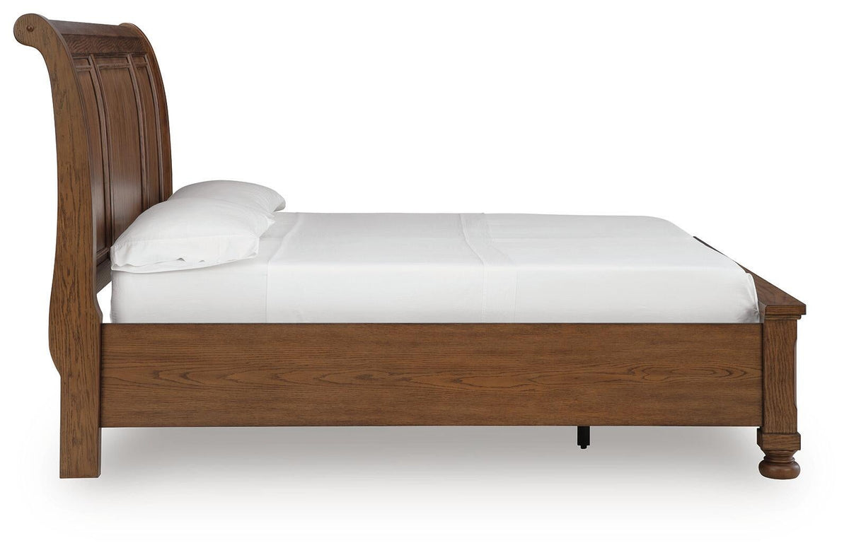 Zackaryn  Sleigh Storage Bed