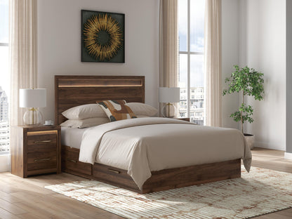 Janfyn  Panel Bed With Storage