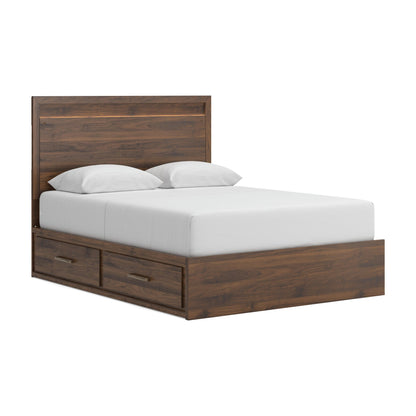 Janfyn  Panel Bed With Storage