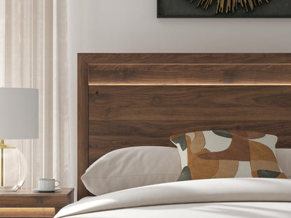 Janfyn  Panel Platform Bed With Storage